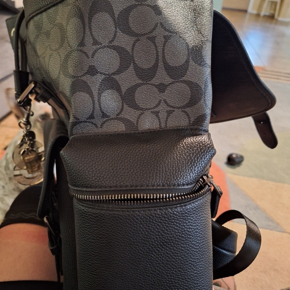 Coach Leather Sprint Backpack - Picture 3 of 16